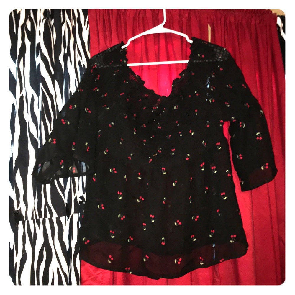 See through sheer dress shirt